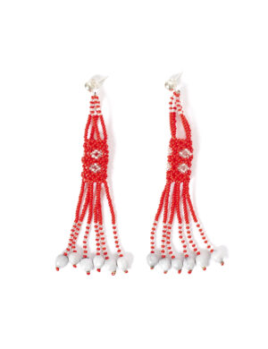 Jéne Earrings <br> Red