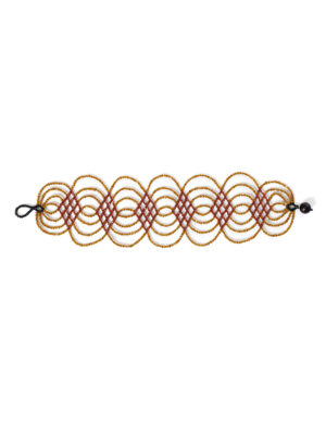 Étsa Choker <br> Mustard & red