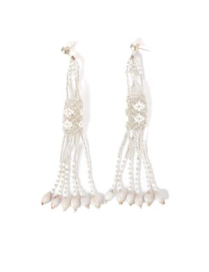 Jéne Earrings <br> Silver